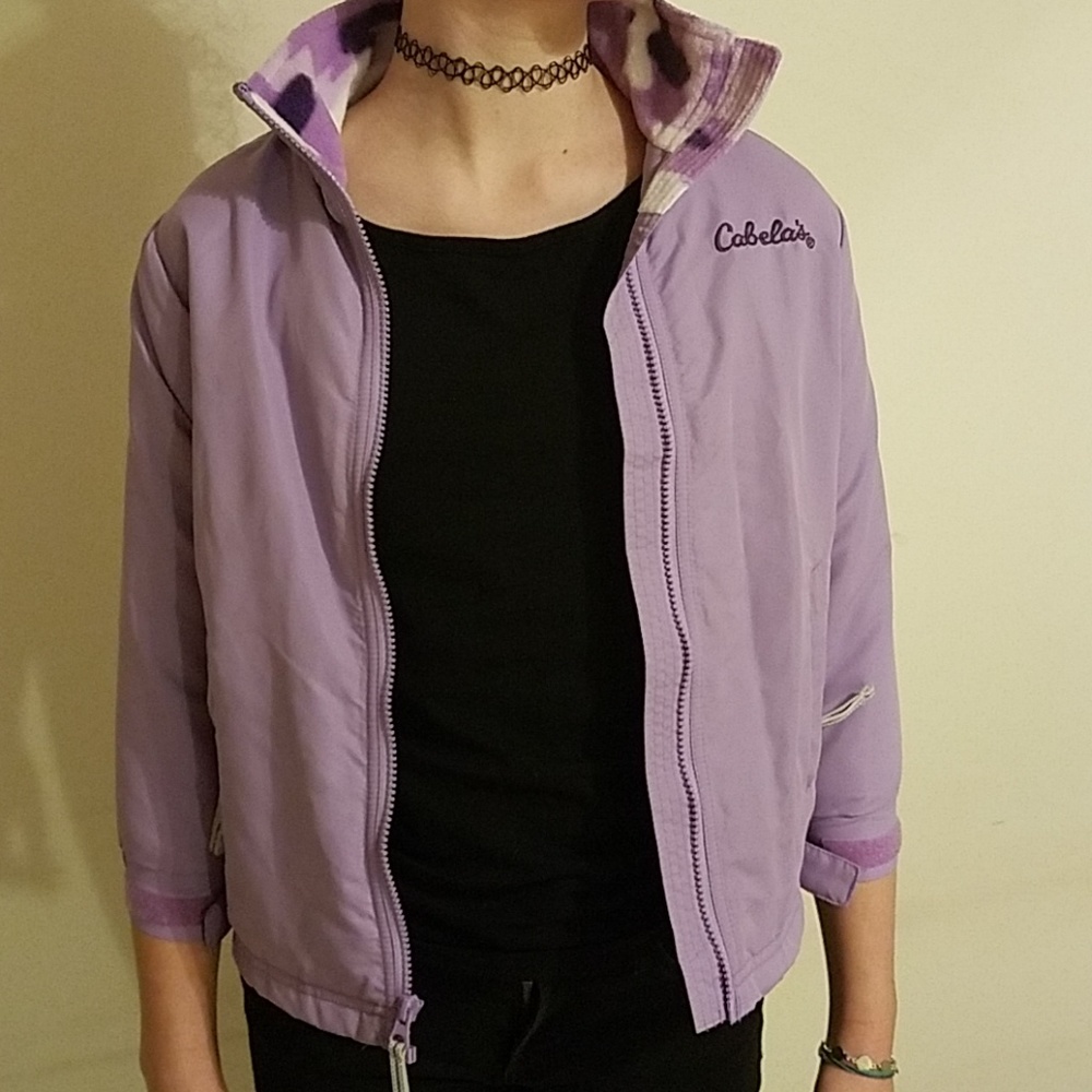 Cabela's Girl's Coat Sz S (7-8) Purple